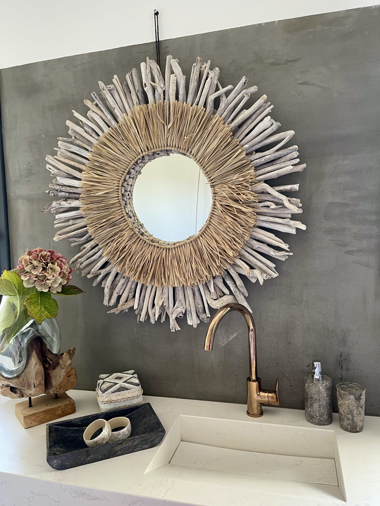 Miroir en bois flotté – CHAPTI Déco